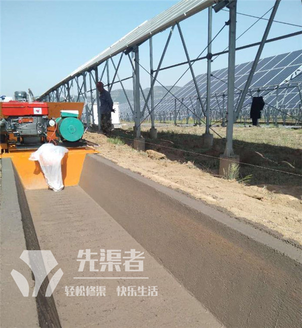 大棚排水渠怎么做，水渠機